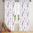 thumbnail image 5 of Blackout Kids Curtains,Princess Castle & Unicorn Pattern Childrens Insulated Curtains Set Of 2,Bedroom Essentials,Toddler Room Decor 42"x84", 5 of 5