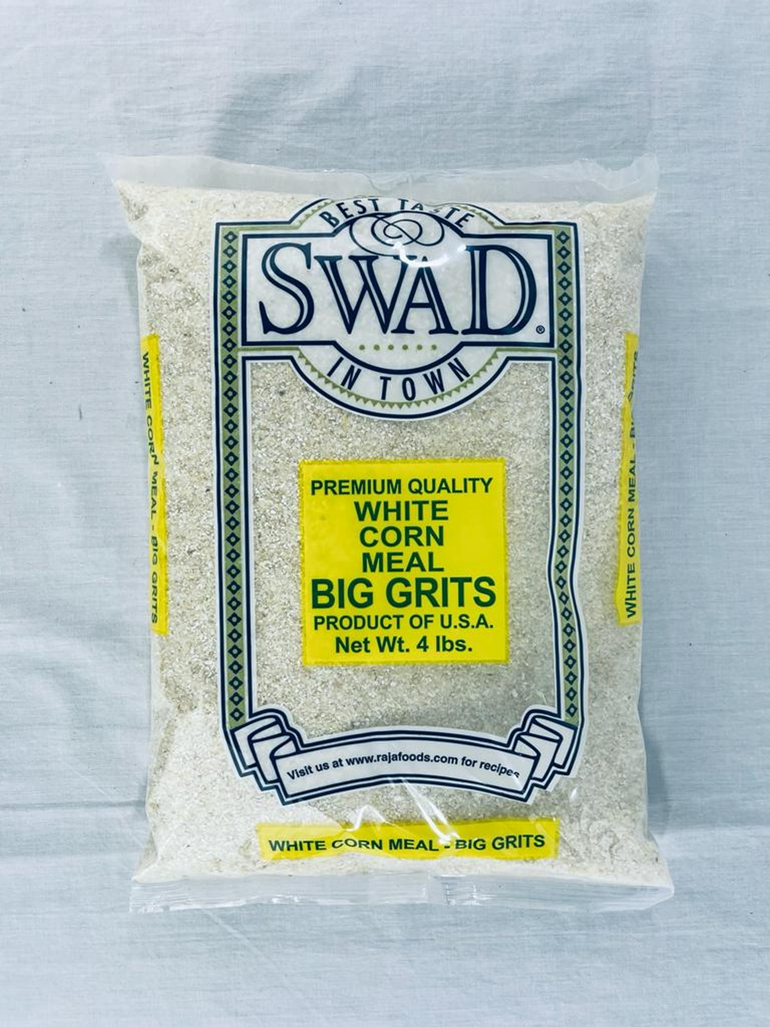 SWAD White Corn Meal Big Grits 4lbs (1.81kg)