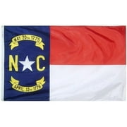 3x5' North Carolina Heavy Weight Nylon Flag From All Star Flags