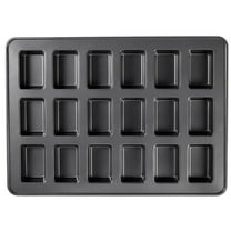 Wilton Perfect Results Premium Non-Stick Mini Loaf Pan, 18-Cavity