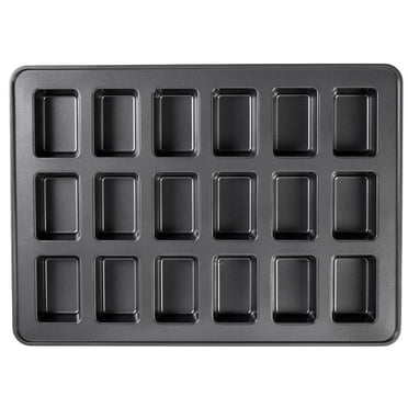 Wilton Perfect Results Premium Non-Stick Mini Loaf Pan, 18-Cavity