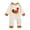 a4-White, variant on Baby Boys Romper Jumpsuits Pajama Short Sleeve Striped One Piece Clothes PJM Sleepwear Sets for 0-24M(3-6 Months,C)