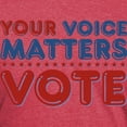 thumbnail image 3 of CafePress - Your Voice Matters T Shirt - Mens Tri-blend T-Shirt, 3 of 4