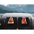 thumbnail image 6 of WIRESTER Set of 2pcs Car Air Freshener Fragrance Vent Clip Interior Decoration for Cars with Lemon Scented Pad - Cochin Rooster Chickens, 6 of 7