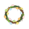 thumbnail image 1 of Advancent Guirnalda de huevos decorativa de espuma para guirnalda de Pascua, colgante para puerta, adorno de fiesta temática, decoración para Kits de decoración para fiestas, 1 of 6