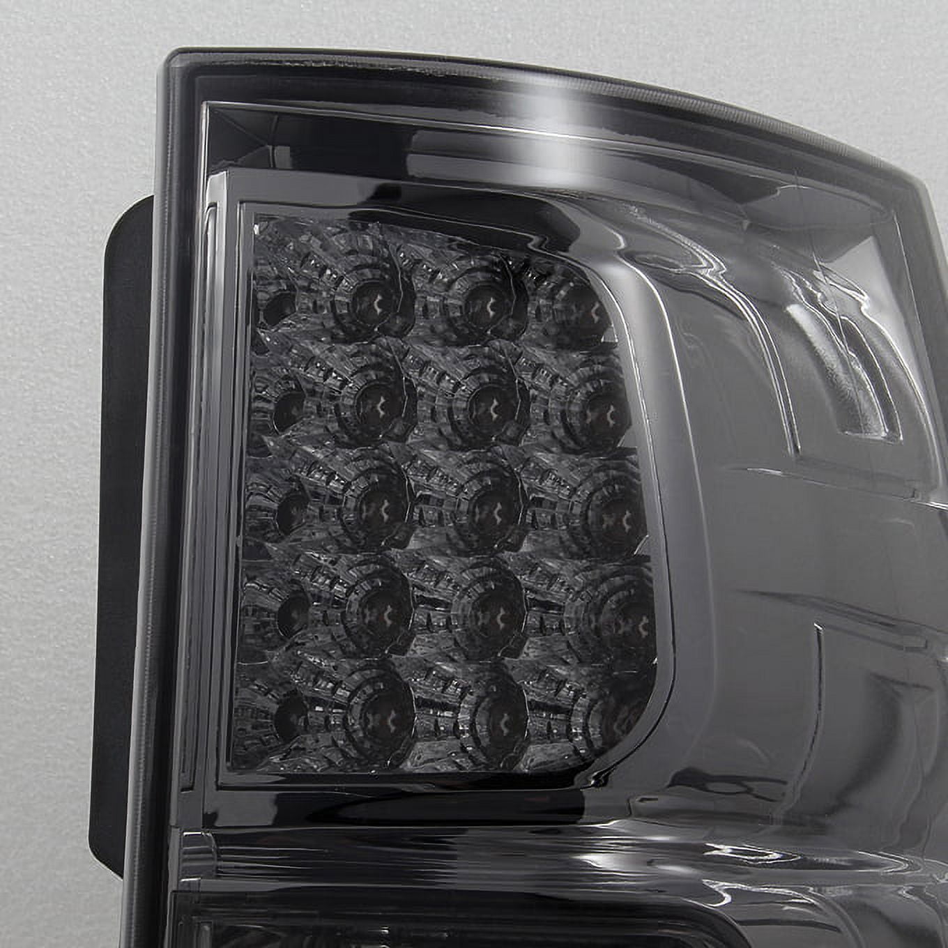 AKKON - For Chevy Suburban / Tahoe GMC Yukon / Yukon XL SUV Smoked Clear LED Tail Lights Replacement Pair Set