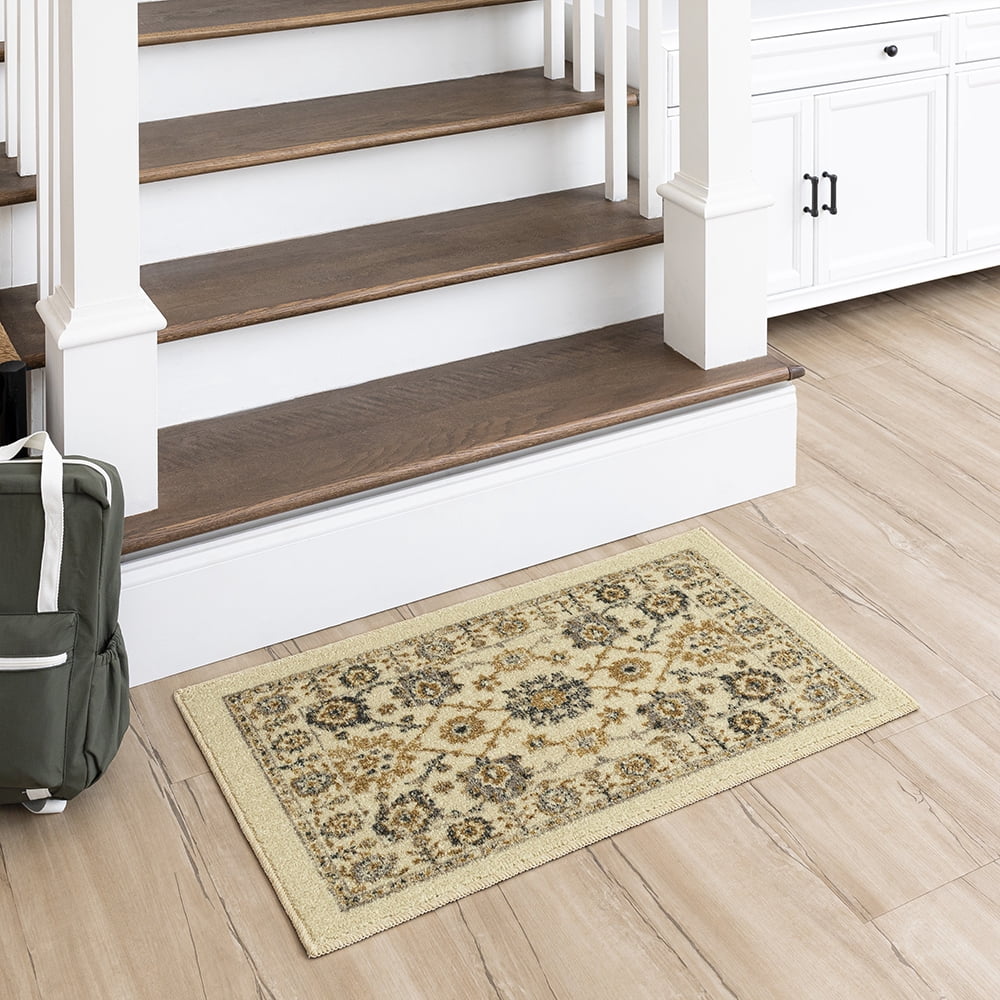 Mohawk Home Andres Cream Printed Area Rug, 1' 8" x 2' 10"