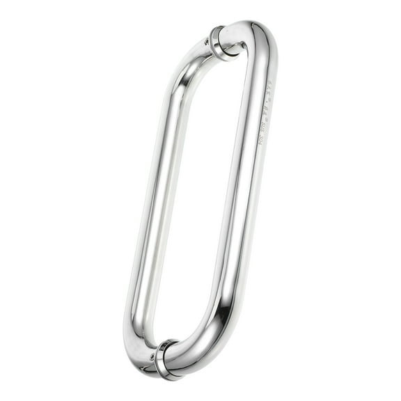 GOOHOCHY Glass Door Handle Shower Bathroom Door Handle Stainless Steel L shaped Round Tube Glass Sliding Door Handle Glass Door Handle Stainless Steel Pull Knobs Shower Glass Door Handles