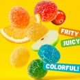 thumbnail image 2 of Guatemalan Jelly Fruit Candy Bulk 5 lb – Assorted Flavors (Orange, Peach, Cherry, Grape, Cranberry, Apple), Gelatin Based Gummy in Resealable Bag, 2 of 9