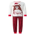 thumbnail image 4 of EIMELI Pyjamas de Noël pour la Famille Imprimé Gingerbread Man, 4 of 12