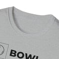 thumbnail image 3 of Bowling, Gildan Unisex Softstyle Shirt, Bowl Curse Pray Graphic Tee, S-3XL, 3 of 3