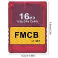 thumbnail image 3 of Tarjeta de memoria para juegos de 8MB/16MB/32MB/64MB para tarjeta de memoria PS2 FMCB, 3 of 5
