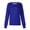 #04Blue, variant on Scrubs Jacket for Women, Snap Front Warm-Up Jacket with 2 Pockets and Easy Care Black M