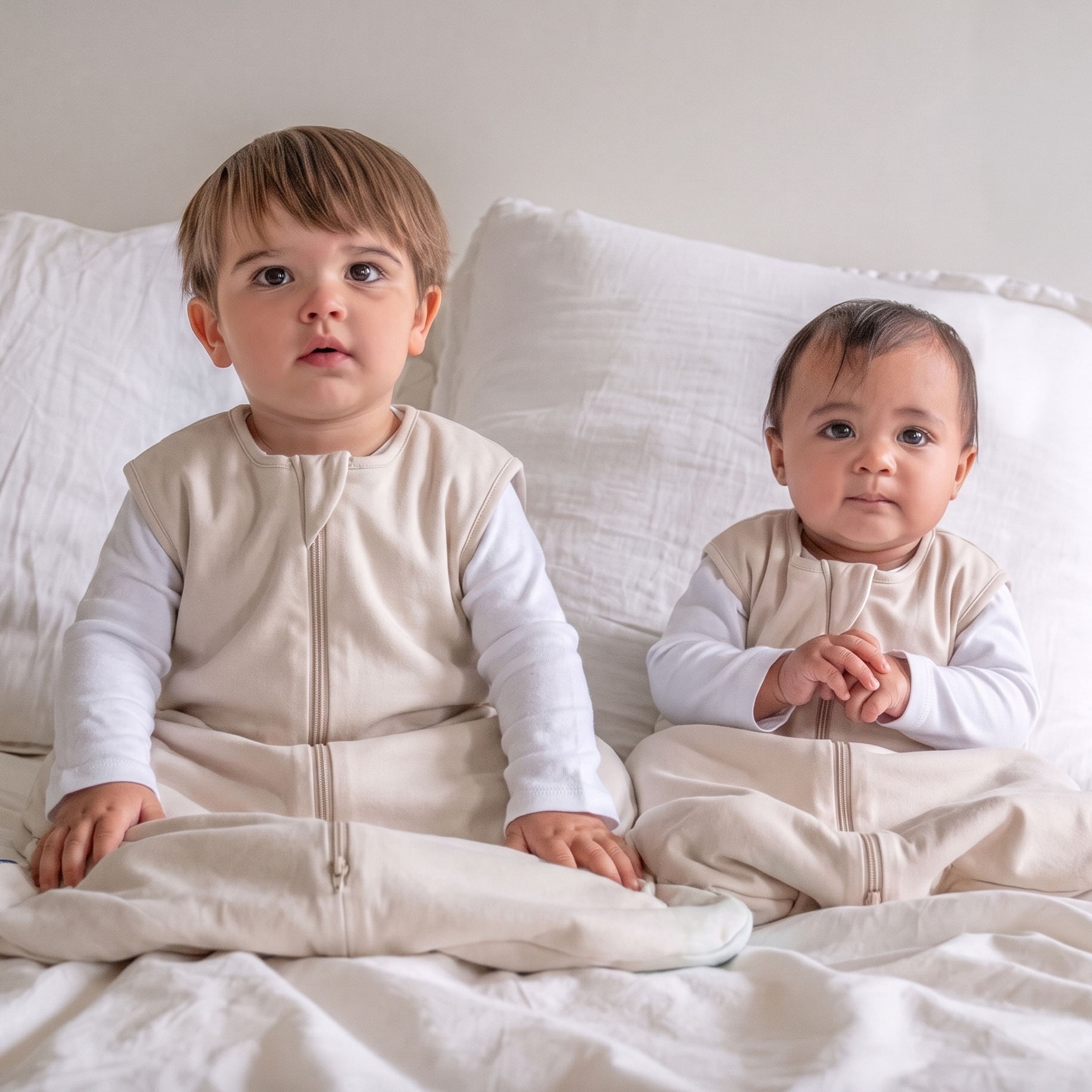HALO SuperSoft Bamboo SleepSack Wearable Blanket, 0.5 TOG, Unisex, Infant, Small, 0-6 Months, Oat