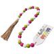 thumbnail image 5 of Wood Hanging Beaded Decoration Multi Wall Hanging Ornament DIY Tassel Pendent Perfect DIY Gift, 5 of 5