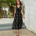 thumbnail image 3 of Simply Opossum Dress Fashion Boho Beach Long Dresses Female Party Printed Maxi Dress, 3 of 9