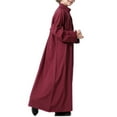 thumbnail image 5 of EnJoCho Boys Kids Thobe Musli𝗆 Robe Arab Kaftan Solid Color Long Sleeve Islami𝖼 Prayer Dress Ramadan Eid Outfit Pocket Middle Easter𝗇 Traditional, 5 of 9