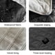thumbnail image 5 of Campaña Colchón Calefactable 3 Niveles Ajustable Impermeable para Acampar Al Aire Libre, 5 of 9