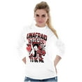 thumbnail image 5 of Kanji Betty Boop Unafraid To Be Me Women's Long Sleeve T Shirt Brisco Brands X, 5 of 6