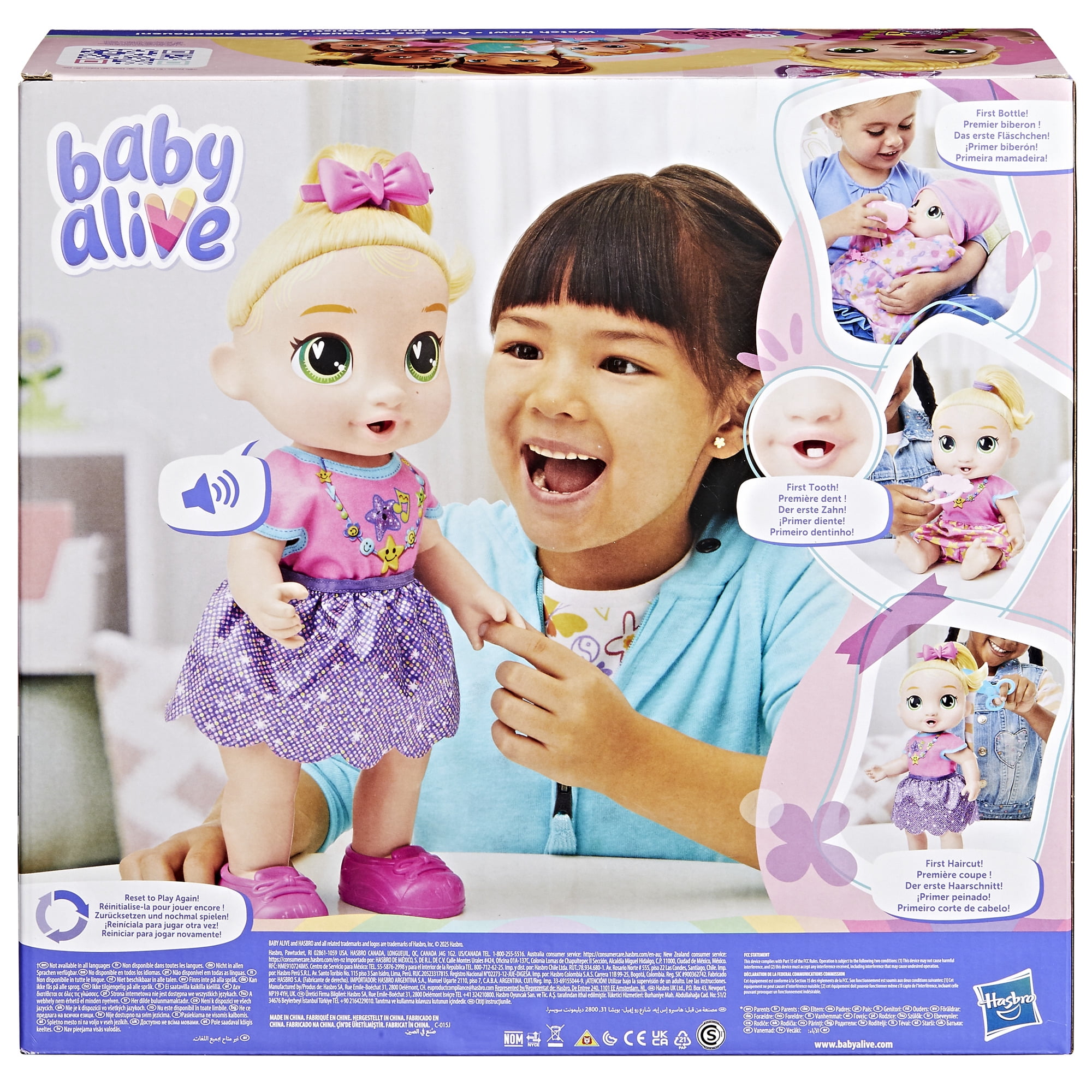 Baby Alive Baby Grows Up LaLa GooGoo Interactive Baby Doll