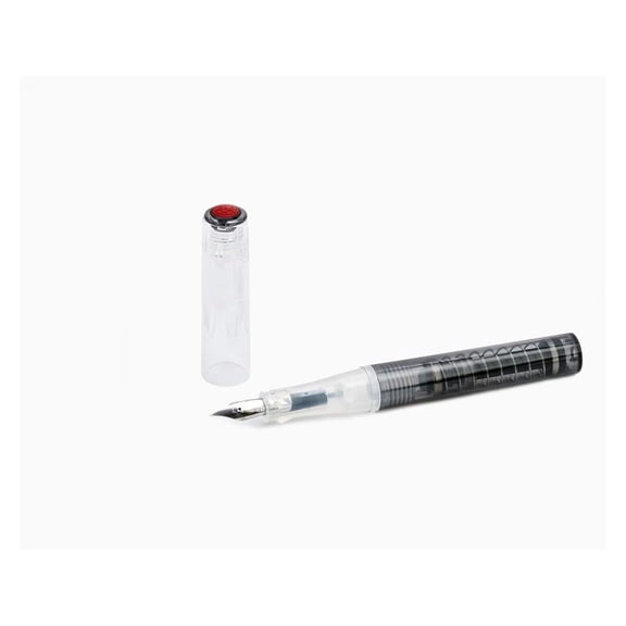 Fountain Pen Nibs - GO Smoke Pen Replacement Nibs EF, F, M, B, Stub 1.1 - Spring Loaded Piston Filler - Affordable Pen Nib Set for Calligraphy & Writing Smoke, Clear