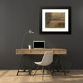 thumbnail image 4 of Paul Weber 24x20 Black Modern Framed Museum Art Print Titled - View of the Chiemsee (Study) (Approx. 1880-90), 4 of 5