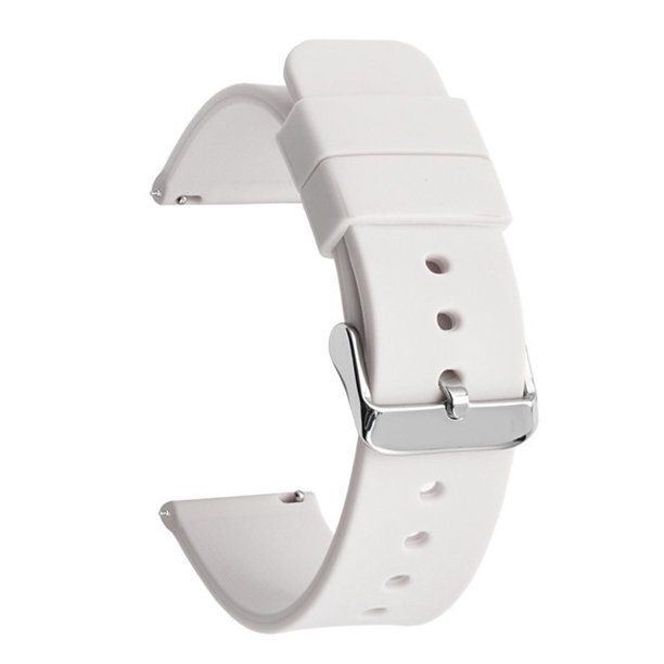 Correa De Reloj De Silicona 12/14/16/18/20/22/24mm Banda De Muñeca De Goma De Liberación Rápida Suave Para Samsung Huami Huawei Smart Watch