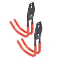 thumbnail image 4 of Garage Hooks, Wall Storage Hooks Heavy Duty Orange Wall Mount  For Shop Style D Hook, 4 of 8