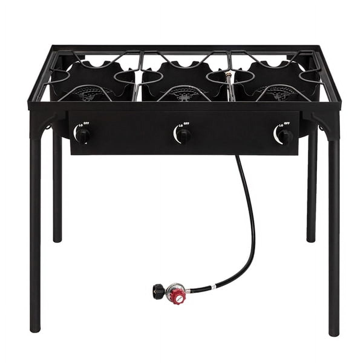 ZOKOP Three Burner Propane Gas Backpacking Stoves