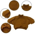 thumbnail image 7 of Esaierr Baby Kids High Collar Fleece Sweatshirt for Boys Girls 1-7Y Autumn Winter High Collar Pullover Sweatsuit Top Casual Plush Pullover Top Winter Sweatshirt, 7 of 7