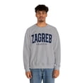 thumbnail image 4 of Zagreb Croatia Sweatshirt, Gifts, Crewneck, 4 of 7