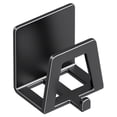 thumbnail image 2 of Adhesive Sponge Holder for Kitchen Scrubber Hanger Caddy Accessories Storage Drain Rack Stand for Scratch Dishcloth Dishrag Wool Strainer Stopper Black, A, 2 of 9