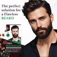thumbnail image 5 of NISHA Mustache & Beard Cream Hair Color For Men, 100% Gray Coverage In 10 Minutes, Black Brown, 1.35 Oz, 5 of 8