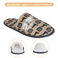 thumbnail image 3 of KLL Dachshund Dog Woof Slippers for Women Men House Slip on Indoor Outdoor Bedroom Furry Fleece Lined Ladies Comfy Anti-Skid Rubber Hard Sole-Medium, 3 of 8