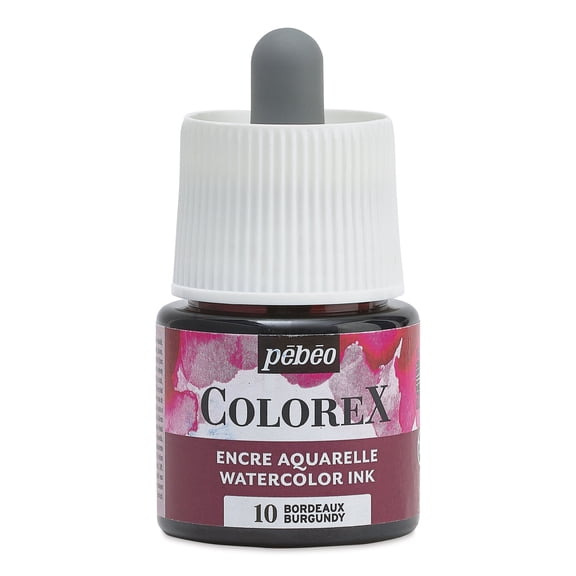 Pebeo Colorex Inks - Burgundy, 45 ml