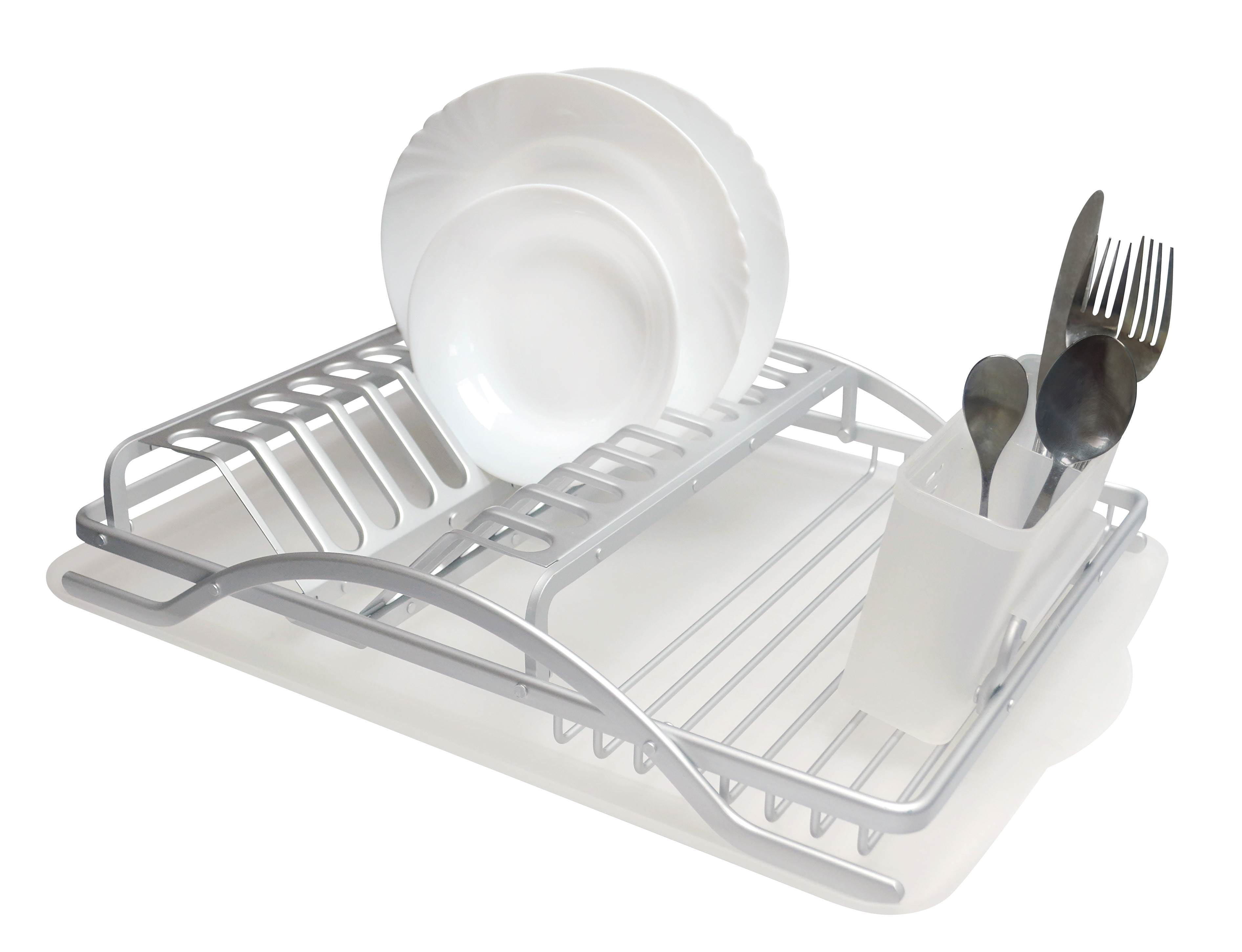 Real Home Deluxe Aluminum Dish Rack