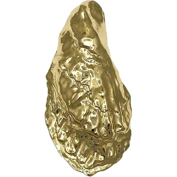 American Oyster Door Knocker - Brass (Premium Size)