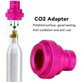 thumbnail image 3 of Adaptador De CO2 De Soda, Duradero Gran Mano De Obra De Sellado TR21 4 Conector Adaptador De Cilindro De CO2 De Rosca Macho Para Conversión, 3 of 8