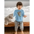 thumbnail image 2 of Cute Hedgehog Long Sleeve Toddler -Image by Shutterstock,  4 Toddler, 2 of 4