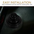 thumbnail image 2 of Miangastore Push Button Switch Motorcycle Switch Waterproof Handlebar Switch Push Button Light Switch, 2 of 8