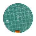 thumbnail image 3 of Siruishop Table Tennis Racket Rubber Cutting Platform Professional Compact Round Work Mat Bakelite Rotary, 3 of 8