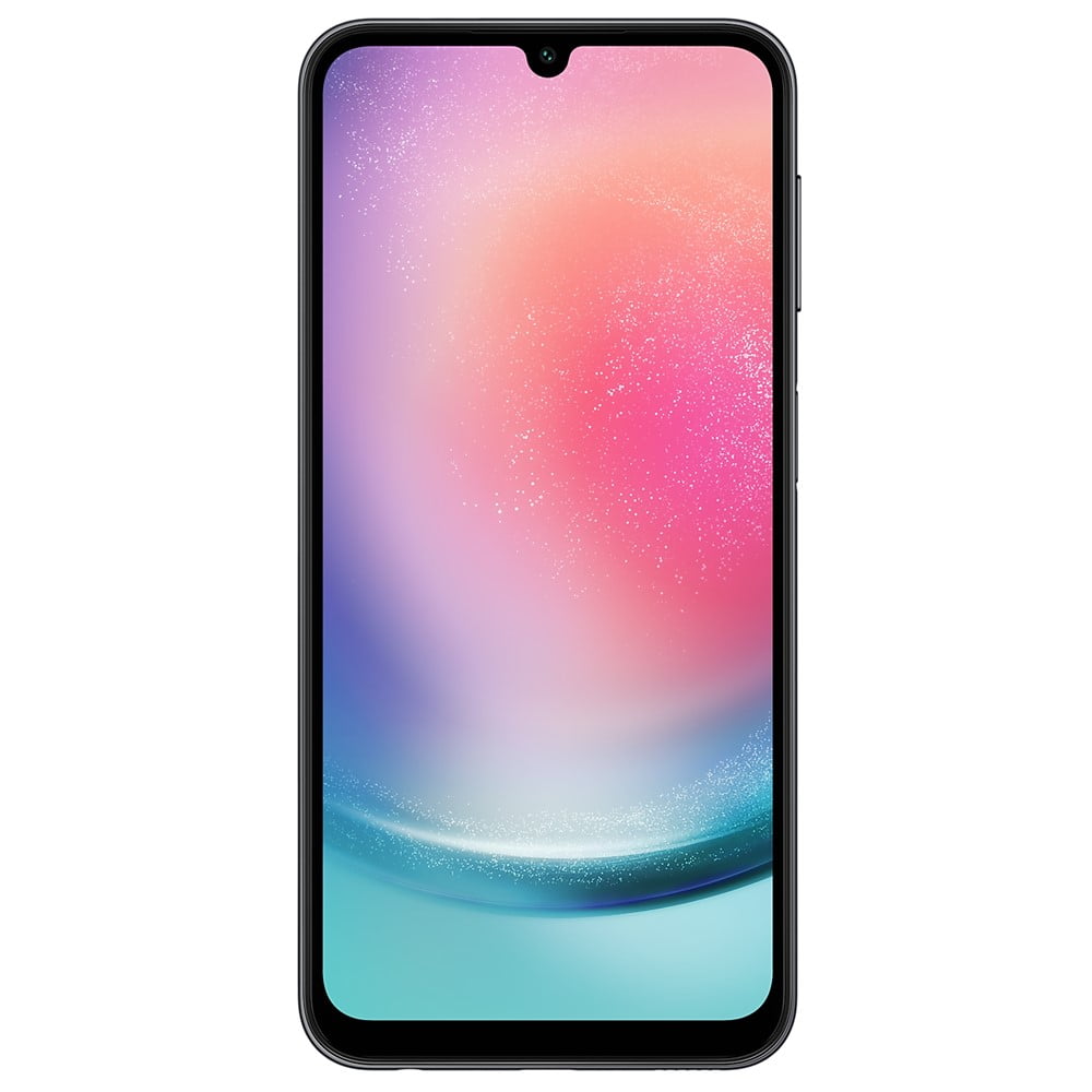 SIMフリー Samsung Galaxy A24 ブラック 6.5インチ SAMSUNG Galaxy A24, 128GB, 4GB, 6.5