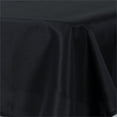 thumbnail image 6 of BalsaCircle 8 feet Black Fitted Polyester Tablecloth Wedding Table Linens, 6 of 7