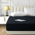thumbnail image 4 of Imperial Rooms Fitted Sheet King size Microfiber, Elasticized All Round upto 14 Inch Deep Pocket, Wrinkle-Resistant, Black, 4 of 14