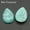 Blue Turquoise, variant on 18x25mm Water Drop Crystal Stone Chakra CAB Flatback Cabochon Beads for Jewelry