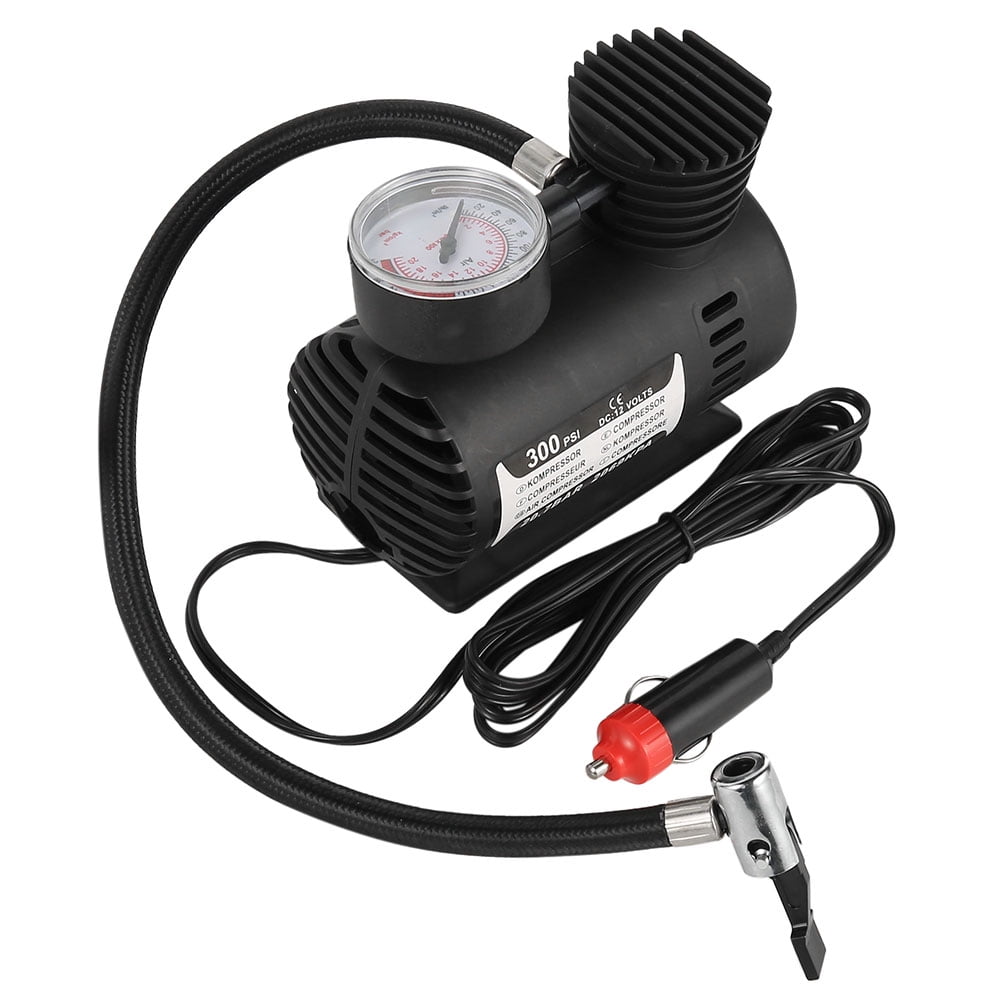 HOTBEST 300PSI 12V Portable Mini Air Compressor Auto Car