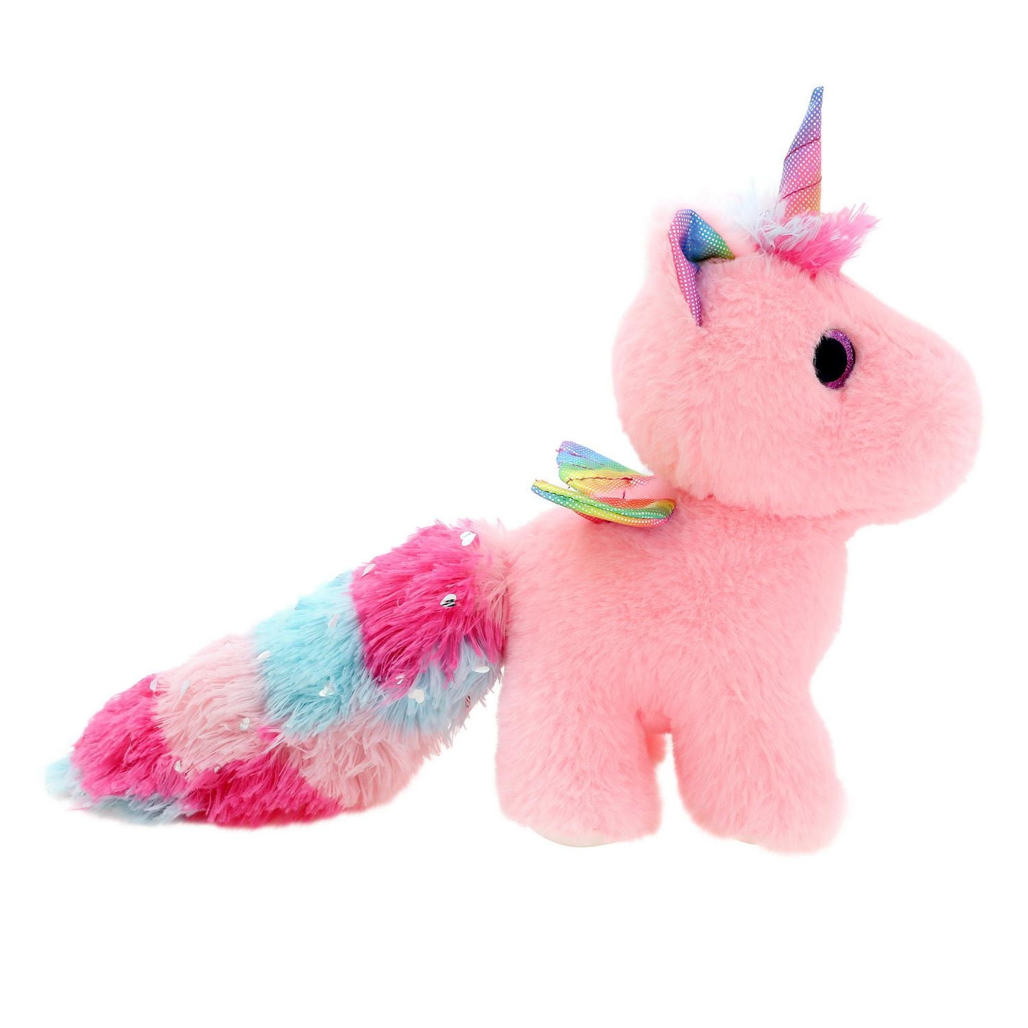 Way to Celebrate Valentine’s Day Medium Sized Plush Toy With Big Tail, Pegasus