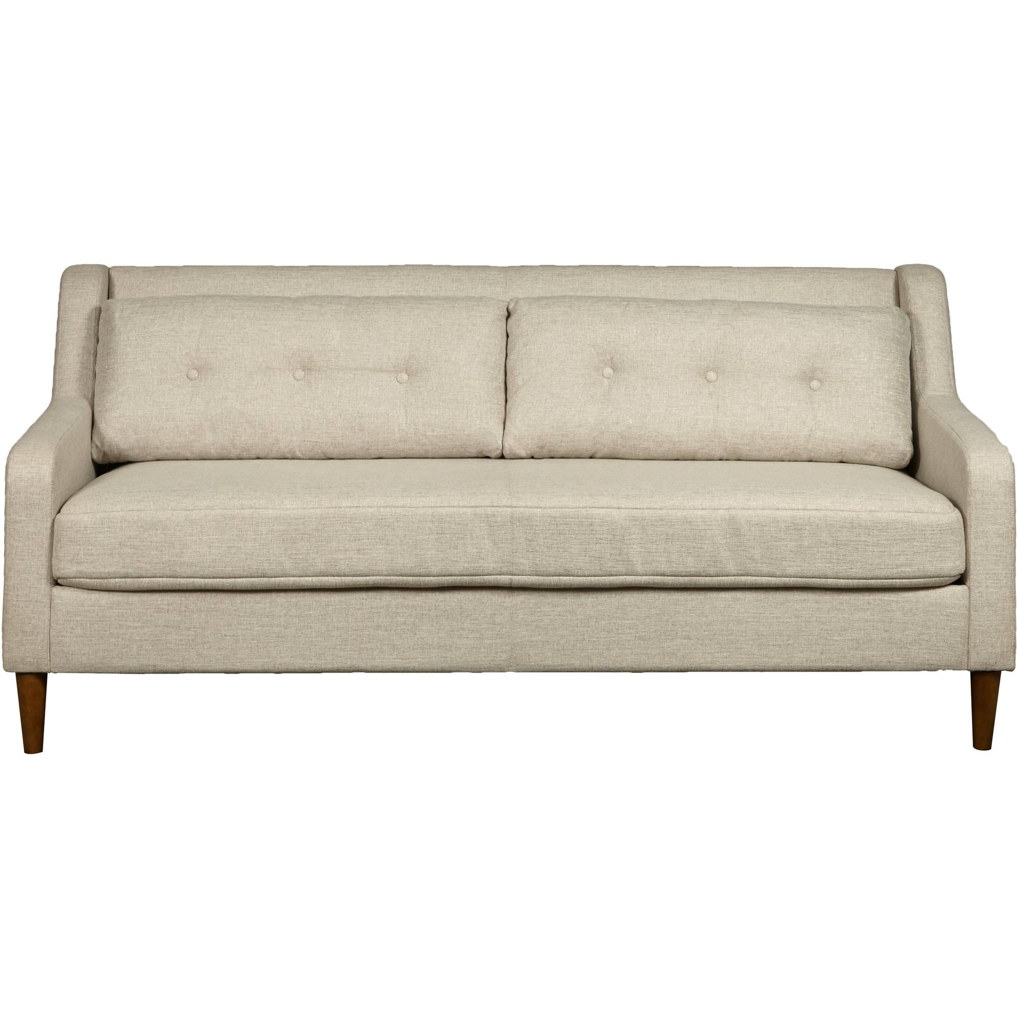 Mid Century Ready to Assemble Sofa in Lunar Linen | Onsales11.com - On Sale