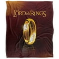 thumbnail image 2 of The Lord of The Rings Blanket, 50'x60' The One Ring Silky Touch Sherpa Back Super Soft Throw Blanket, 2 of 5