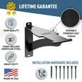 thumbnail image 3 of Koova Wall Mount Garage Tote Rack Storage System (1-Piece Add-On), 3 of 5